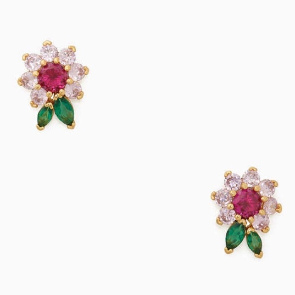 NWT Kate Spade New York New Bloom Flower Studs Earrings